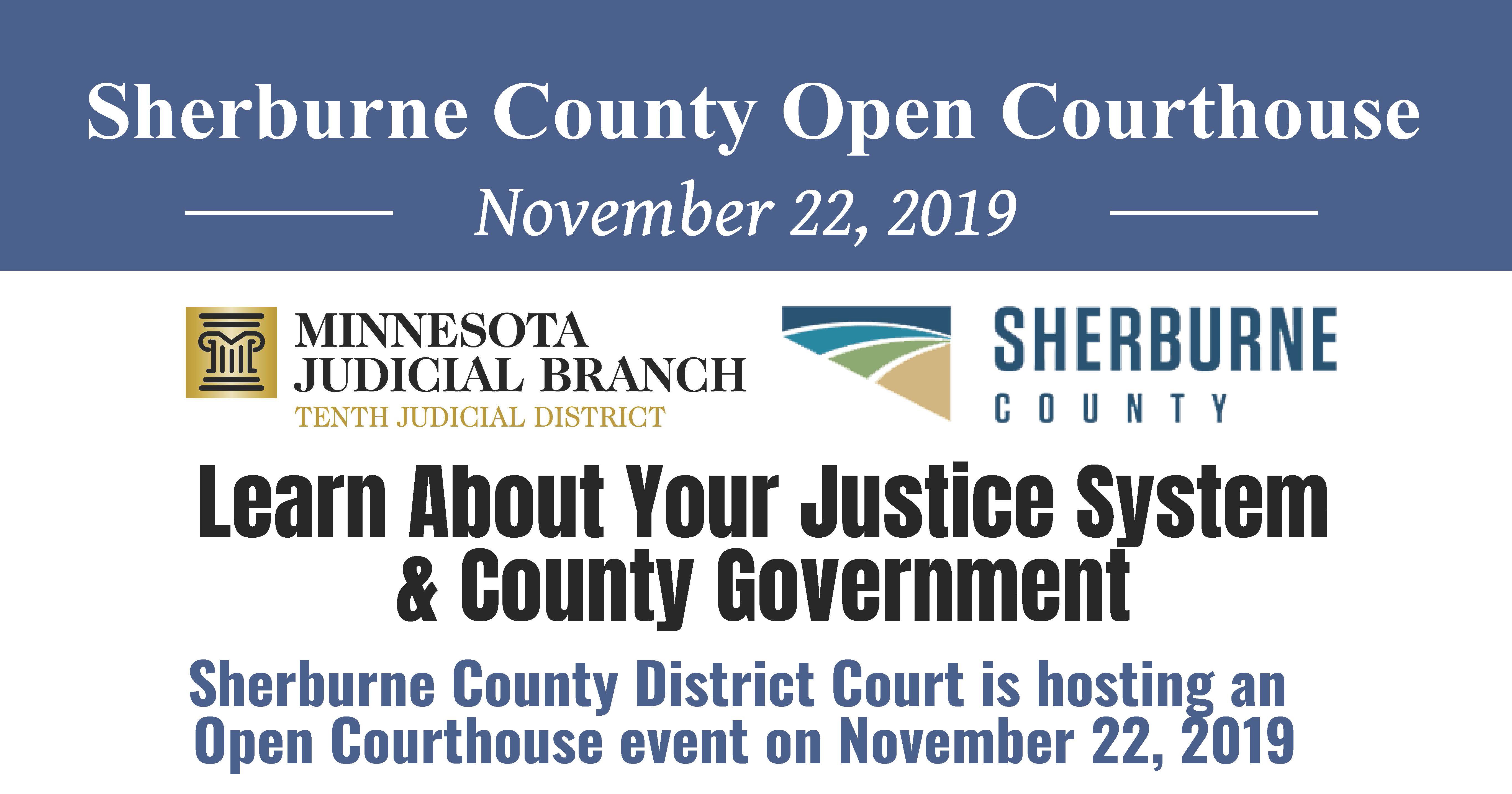 Public invited to celebrate Constitution Day at Sherburne County “Open Courthouse” event Public invited to celebrate Constitution Day at Sherburne County “Open Courthouse” event