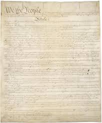 Image of the United States Constitution