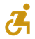 Gold Accessibility Icon