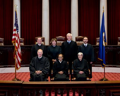 Image of the 7 members of the Minnesota Supreme Court