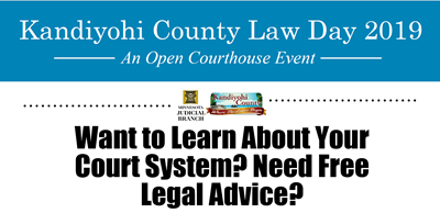 Kandiyohi County Law Day Banner