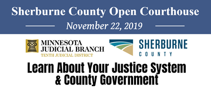 Sherburne County Open Courthouse Event Information